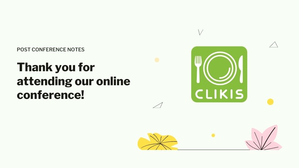 Hvala vam što ste prisustvovali našoj online CLIKIS konferenciji